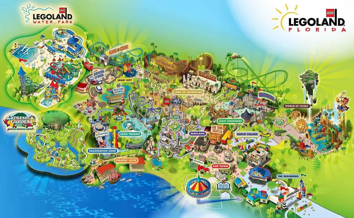 დანია legoland რუკა
