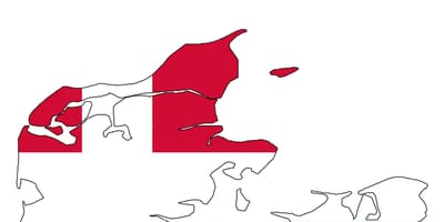რუკა დანიის დროშა 